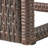 HONOLULU BROWN SIDE TABLE