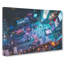 High Above Times Square In Abstract - Wrapped Canvas Print-55309156