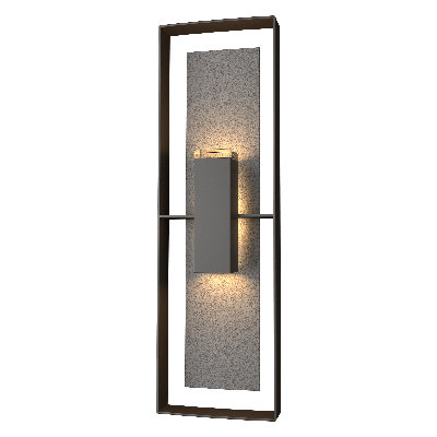 Shadow Box Flush Mount Outdoor Wall Sconce