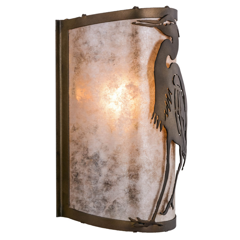 Heron 1 - Light Flush Mounted Sconce