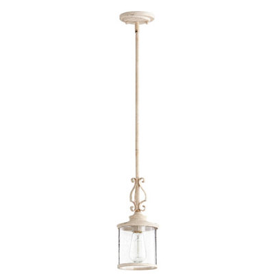 Luminaire suspendu tambour 1 lumière Salome