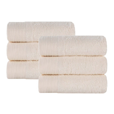 Ensemble de serviettes en rayonne de bambou et en coton mélangé hypoallergénique
