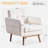 Donka Solid Wood Upholstered Armchairs (Set of 2)-1868897964