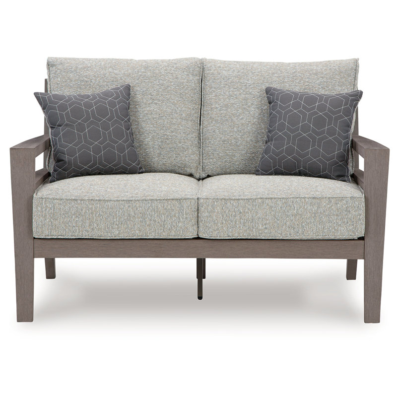 Causeuse d'extérieur avec coussin Franchette