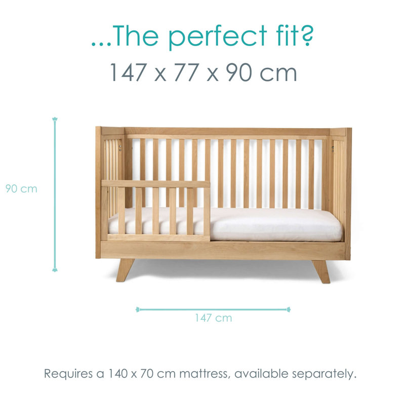 Oak Cot Bed