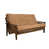Tourbe / microsuède brun clair