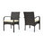  [Set Of 2] Cordoba Kd Pe Wicker Dining Chair-1583273781