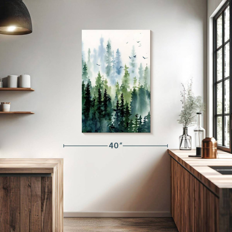 Harnek Treeline, 39" H x 26" W