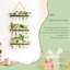 Terrarium mural à 3 niveaux avec support en bois-184369397
