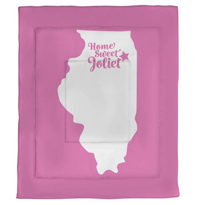 Joliet Modern & Contemporary Polyester Percale Comforter