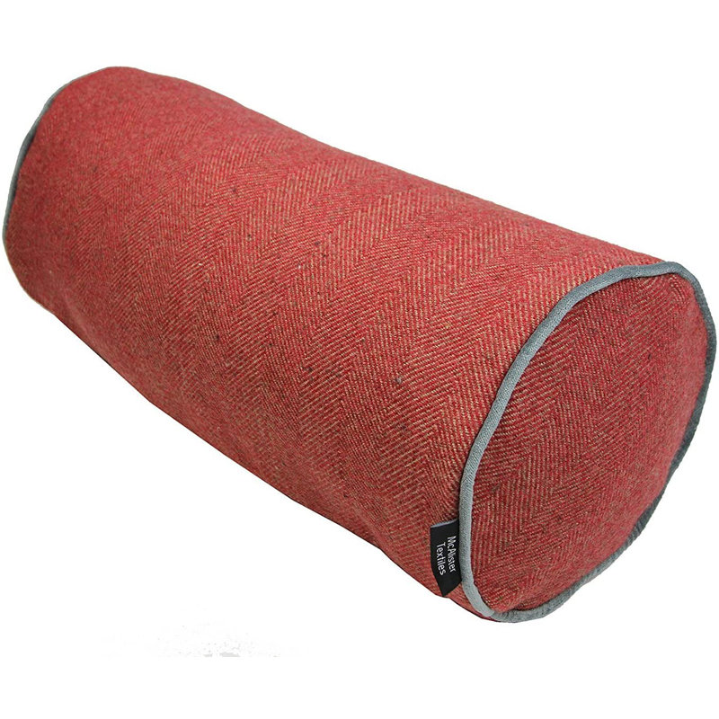 Bolster Cushion, Red