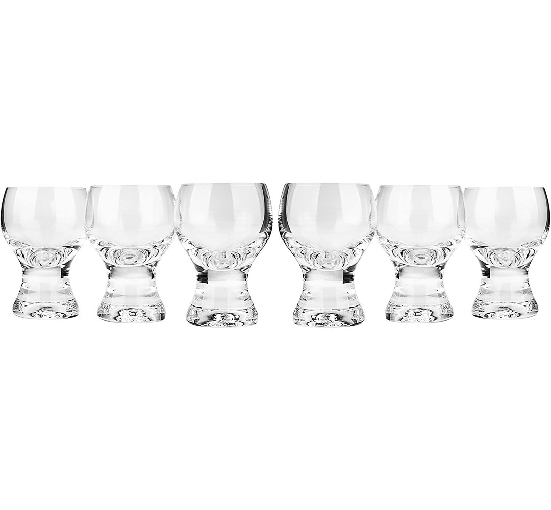 Adrein 2oz. Wine Glass Set (Set of 6) Orren Ellis
