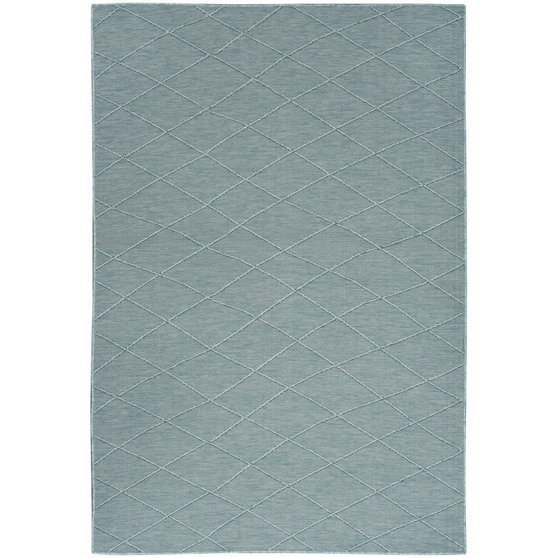 Geana Machine Washable Indoor/Outdoor Area Rug, Rectangle 4' x 6'