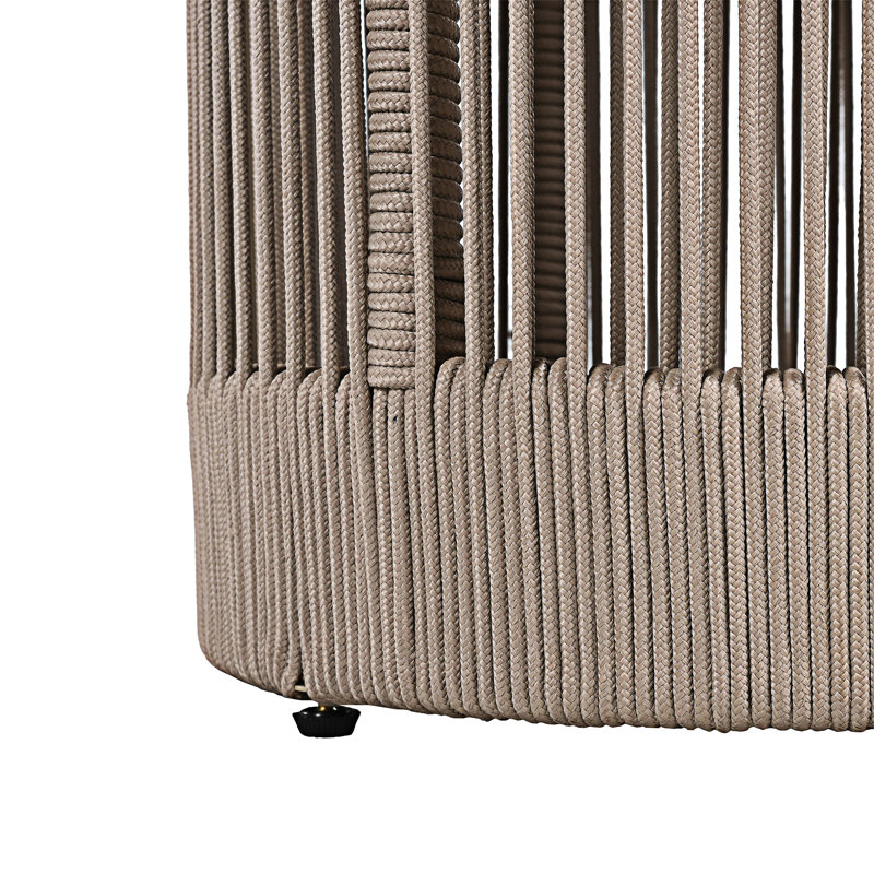 Table d'appoint d'extérieur, Beige