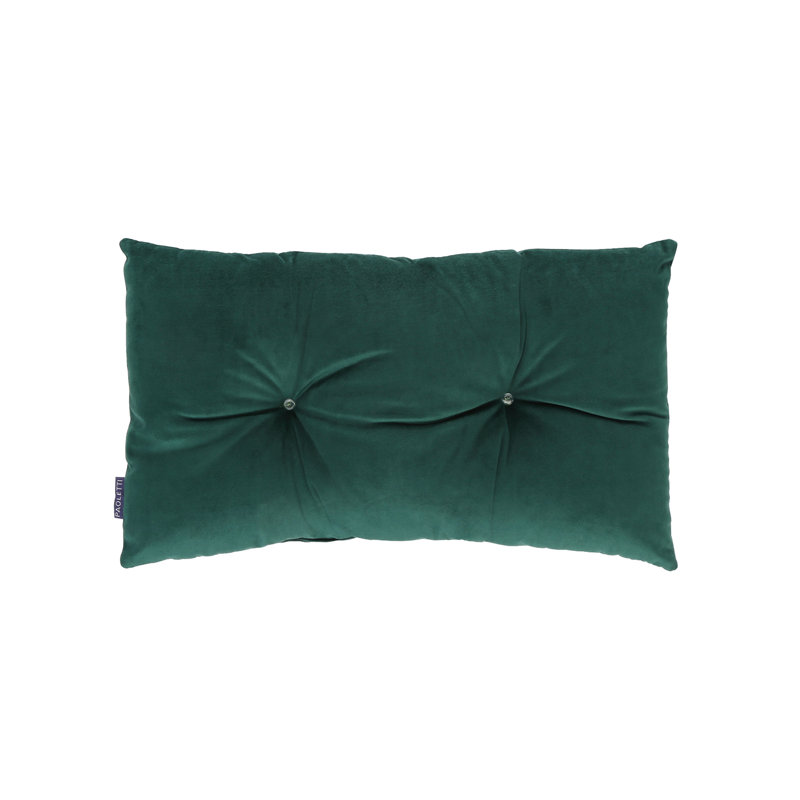 Rectangular Cushion, Emerald Green