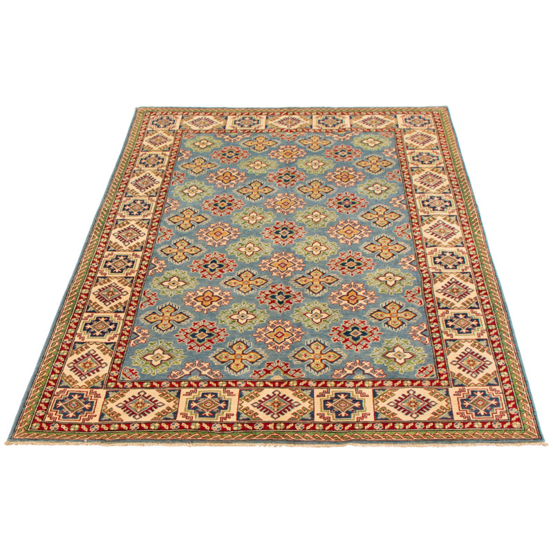 Tapis bleu ciel Finest Ghazni 6 pi 2 po x 8 pi 11 po