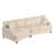 100 % polyester beige est en rupture de stock