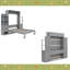 Lit escamotable double pleine grandeur avec tablettes, tiroirs et lumières DEL-1700163774