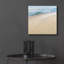  «Beach 6» par Erin Clark, art mural en verre acrylique, 36 po x 36 po-1530244238