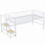 Lit mezzanine avec escalier de rangement-942168708
