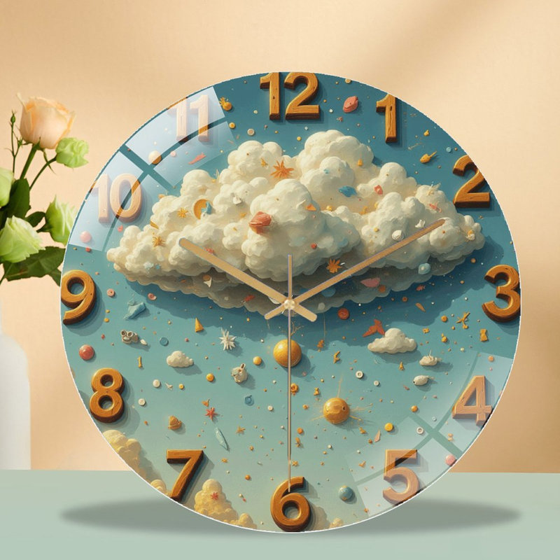 Horloge murale 12 po