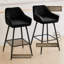Saarrah 68cm Upholstered Bar Stool with Arms-1218053404-1218053402