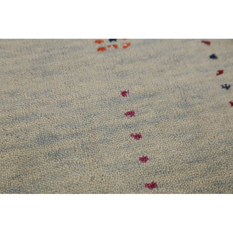 Tapis indien fait à la main Gabbeh 3 x 5