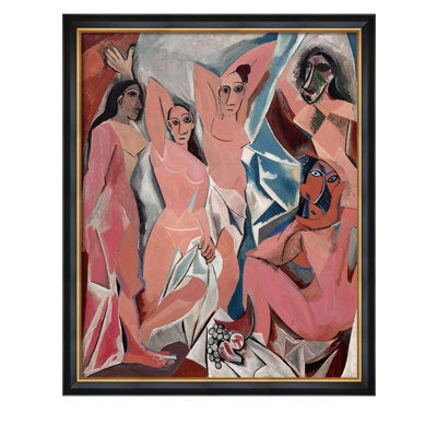 "Les Demoiselles d'Avignon" par Pablo Picasso, estampes numériques sur toile de coton sans acide