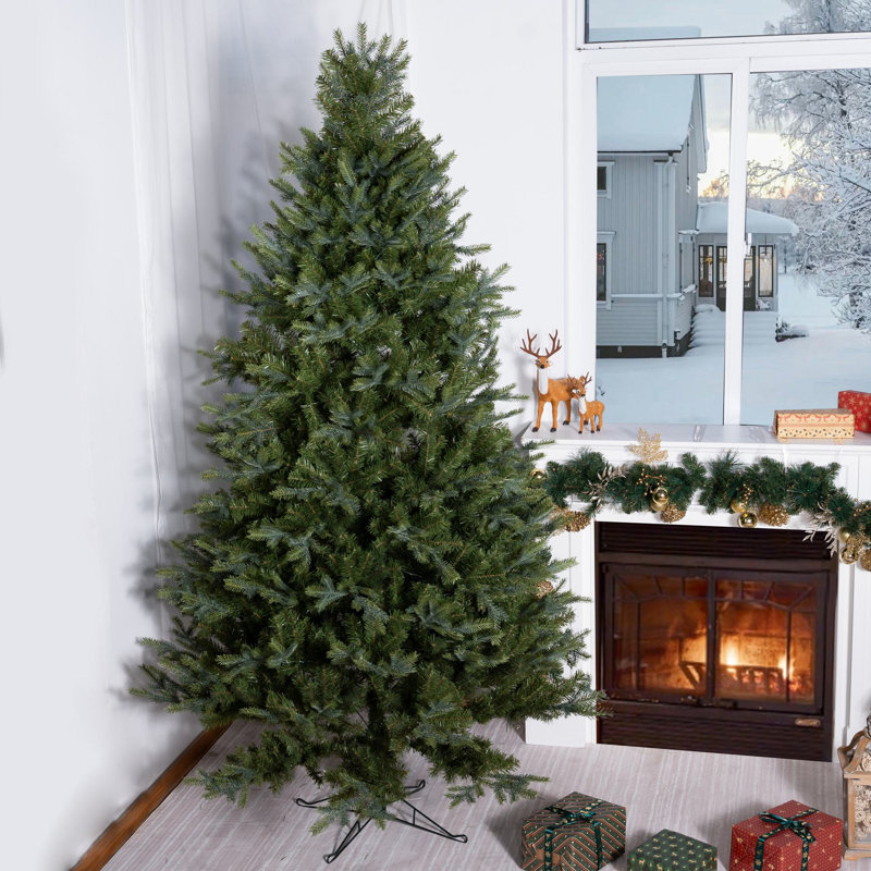 Teniente Artificial Spruce Christmas Tree, 6.89' H