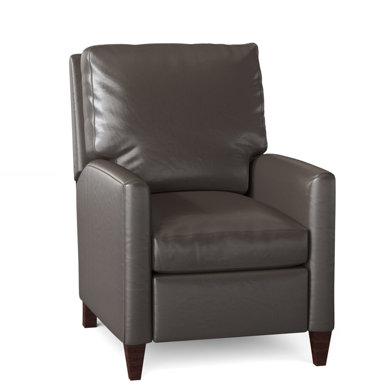 Charlotte Recliner, Rio Mineral Genuine Leather, Plantation, Power