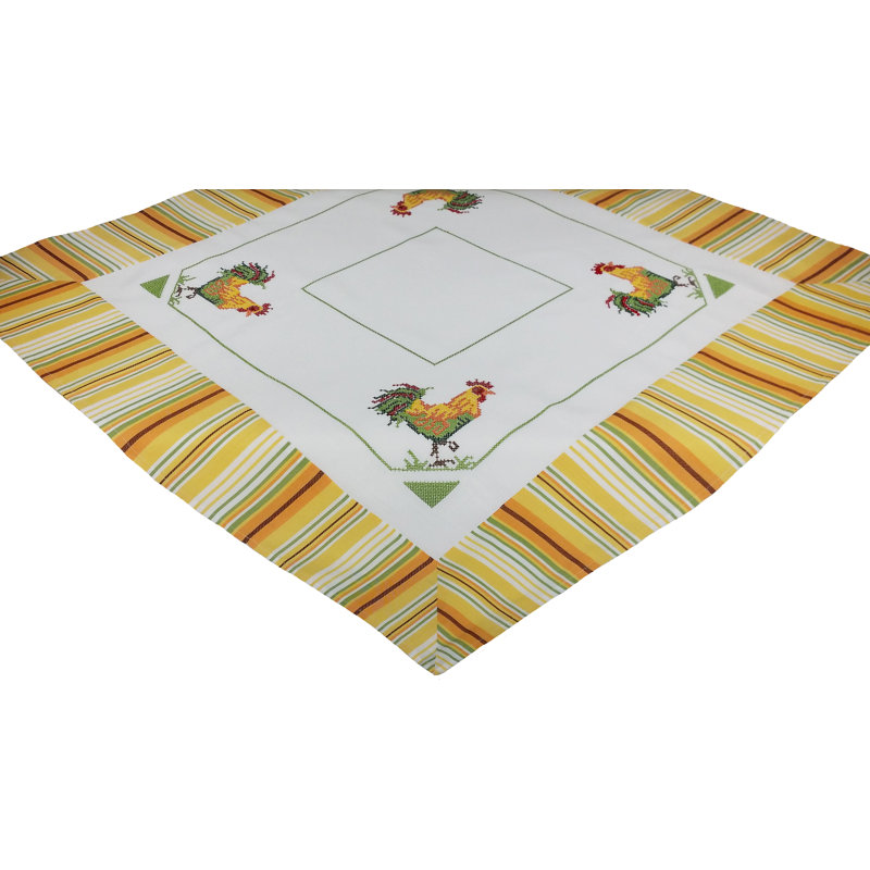 Plateau de table coq