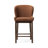Maven Lane Gia Kitchen Stool with Canvas Fabric Upholstery-111462701-111462703