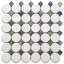 11" x 11" Marble Mosaic Wall & Floor Tile