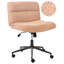 Beliani CATLIN Teddy and Boucle Office Chair-114415703