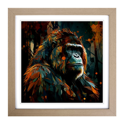 Orangutan - Framed Print