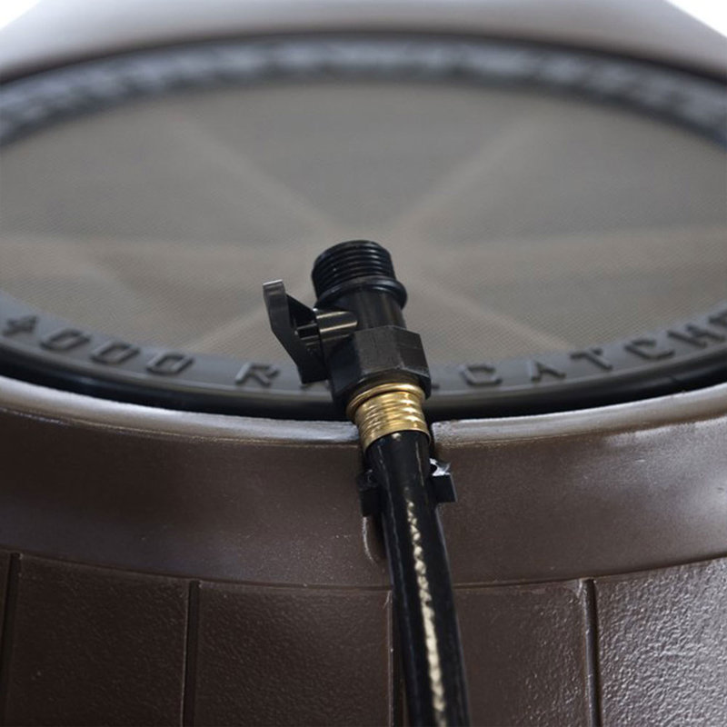 Baril de récupération d'eau de pluie FCMP 50 gallons sans BPA