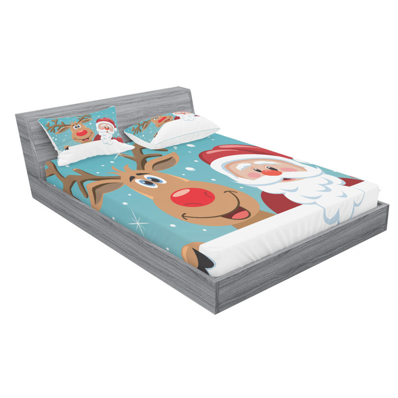 Microfiber Sheet Set, Twin XL Sheet Set with Fitted Sheet