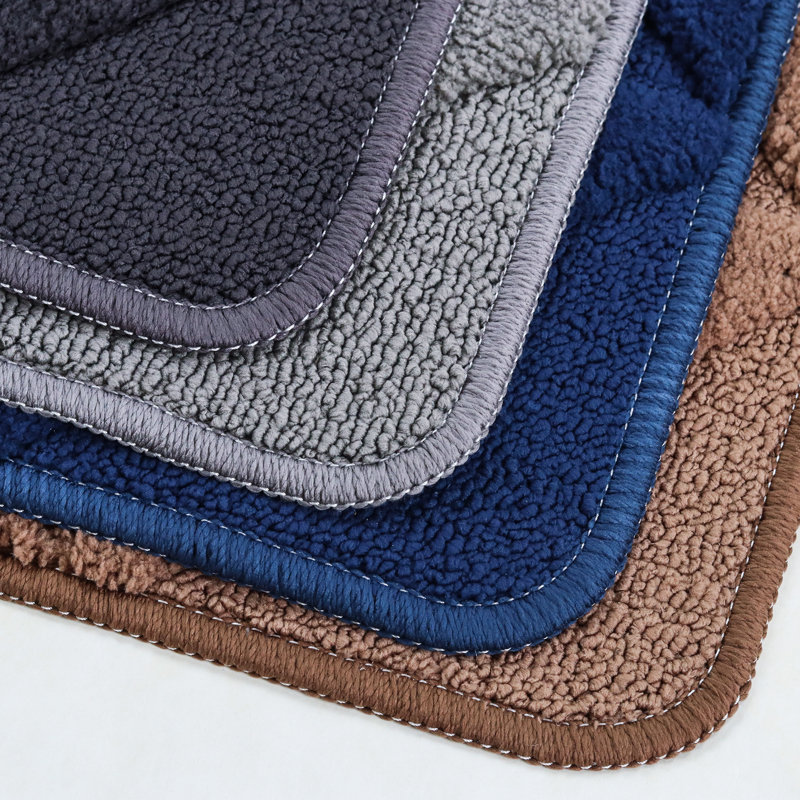 Dorna Non-Slip Geometric Doormat, Brown, 24'' W x 35'' L