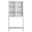 Armoire de rangement en métal 59 po H-457773091