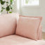 Fauteuil d'appoint surdimensionné avec charge à deux ports, base et accoudoirs de conception moderne, coussins décoratifs, siège profond et large, canapé simple confortable semblable à un nuage, fauteuil en chenille-1368622016