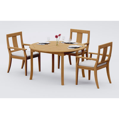 Osborne Outdoor - Piece Teak Dining Set