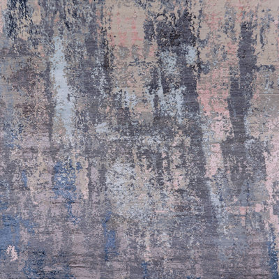 Carbon Abstract Indoor Rug