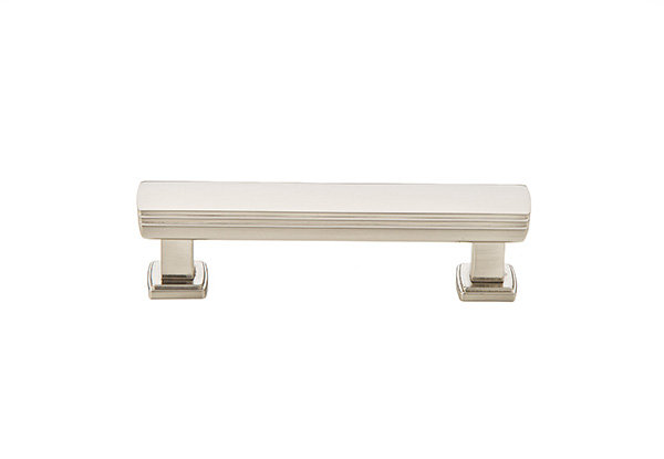 Emtek Art Deco Cabinet Pull, 4", Oil Rubbed Bronze