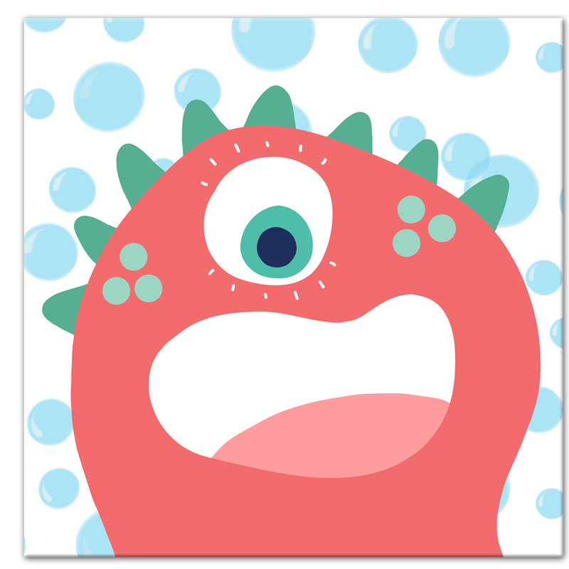 « sea monster », art sur toile Keshia