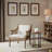 Accent Armchair, Solid Wood Frame Chair