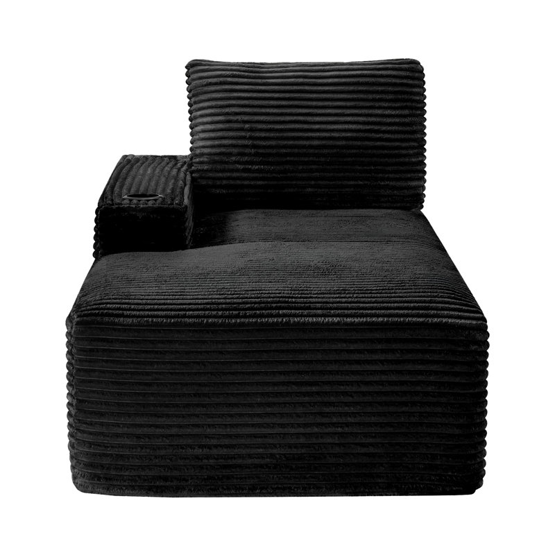 D-097 NOIR-L-CHAISE, Orienté vers la gauche, Noir