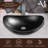 Aluminum Hand Hammered Metal Harbor Bathroom Vessel Sink 19"-894695538