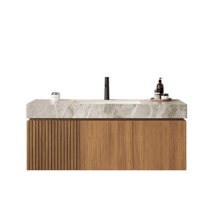 Armoire de rangement murale 48 po avec lavabo