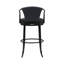 Ensemble de 2 tabourets de bar pivotants en similicuir de qualité commerciale Conti-443398027-443398020