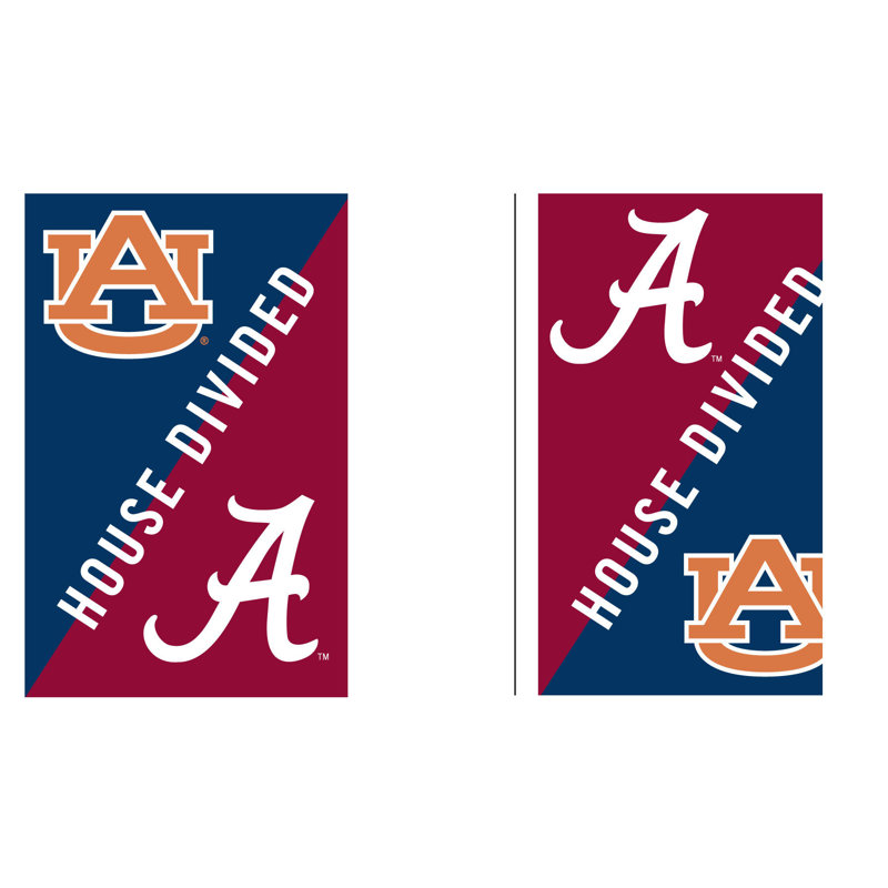 Bannière "maison divisée" auburn & alabama